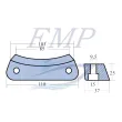 Anodo Volvo Penta EMP 3588745 ZI