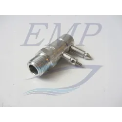 Raccordo tubo carburante maschio 1/4 NPT Johnson / Evinrude