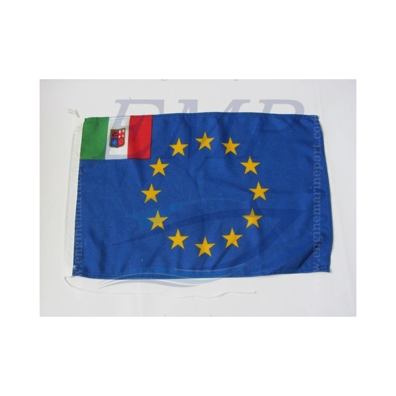 Bandiera Euro - Italia  30 x 45 cm
