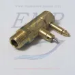 Raccordo tubo carburante filettato 1/4 NPT lato serbatoio