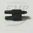 Raccordo doppia uscita per tubo libero Yamaha