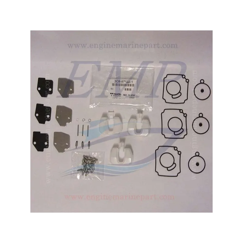 Kit riparazione carburatore Tohatsu 3C8-87122-0,1,2