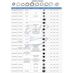 Girante Yamaha EMP 688-44352-00 ,01 ,02 ,03