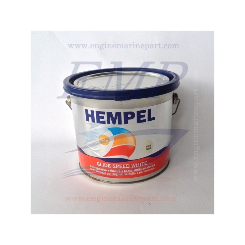 Antivegetativa a matrice dura Hempel Glide Speed White - 2,5 lt