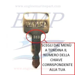 Chiave blocchetto avviamento 383-390 Yamaha 90890-55880