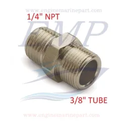 Raccordo dritto Teleflex HF5528 con  attacco da 1/4 NPT