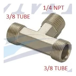 Raccordo a T da 1/4 NPT Teleflex HF5536