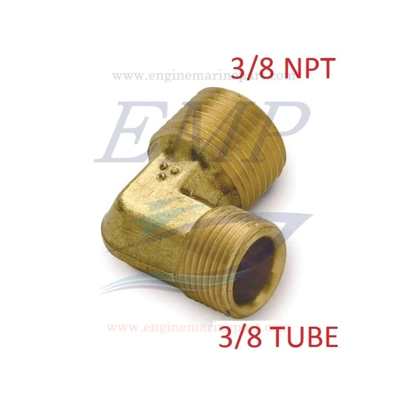 Kit raccordi Teleflex 90° HF5534 (3 pezzi)