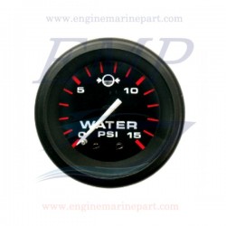Indicatore pressione acqua Admiral Plus Black 0-15 psi