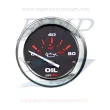 Indicatore pressione olio Admiral Plus black chrome 0-80 PSI