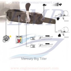 Barra di guida BIG TILLER Mercury, Mariner  8M0093581