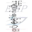 O-ring base corpo pompa Honda 91359-ZY3-003