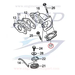 Guarnizione carburatore Honda 17151-ZVD-000