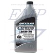 Olio Quicksilver sintetico SAE 10W-30 per motori fuoribordo 4T 1lt