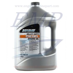Olio Quicksilver per Motore Diesel uso pesante SAE 15W-40 4lt 8M0096794