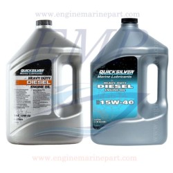 Olio Quicksilver per Motore Diesel uso pesante SAE 15W-40 4lt 8M0096794
