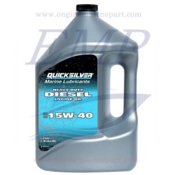 Olio Quicksilver per Motore Diesel uso pesante SAE 15W-40 4lt 8M0096794