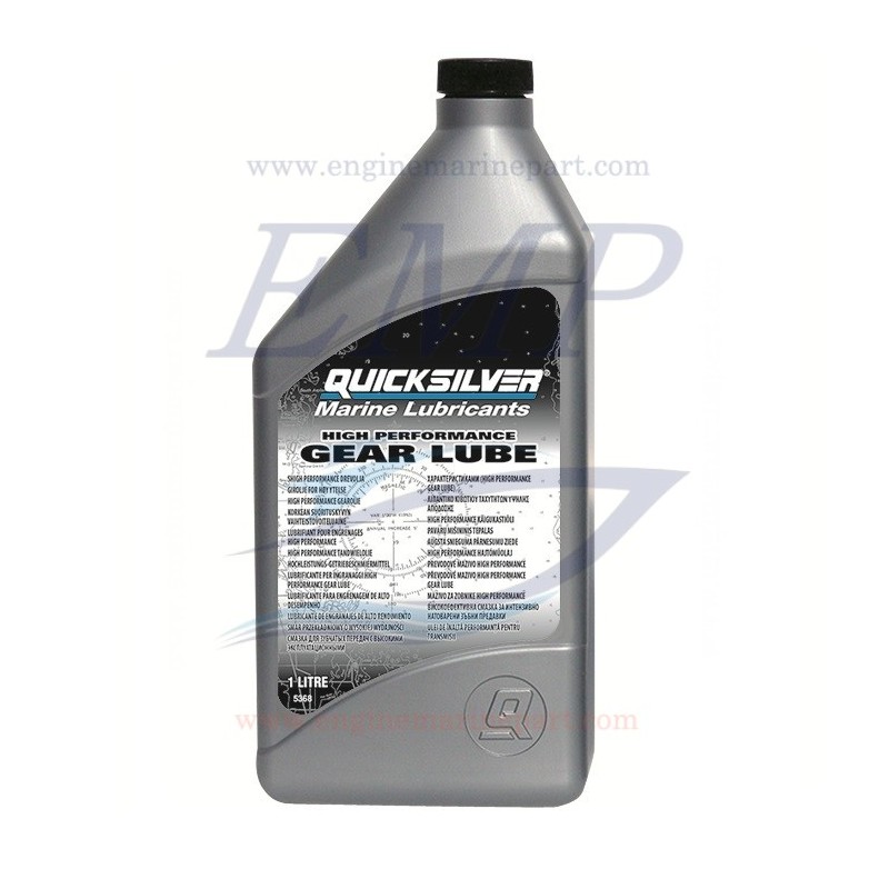 Olio Piede per ingranaggi Quicksilver High Performance Gear Lube - 1lt