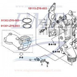 Guarnizione scarico Honda 18115-ZY6-003