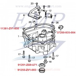 Paraolio basamento Honda 91255-ZV1-003
