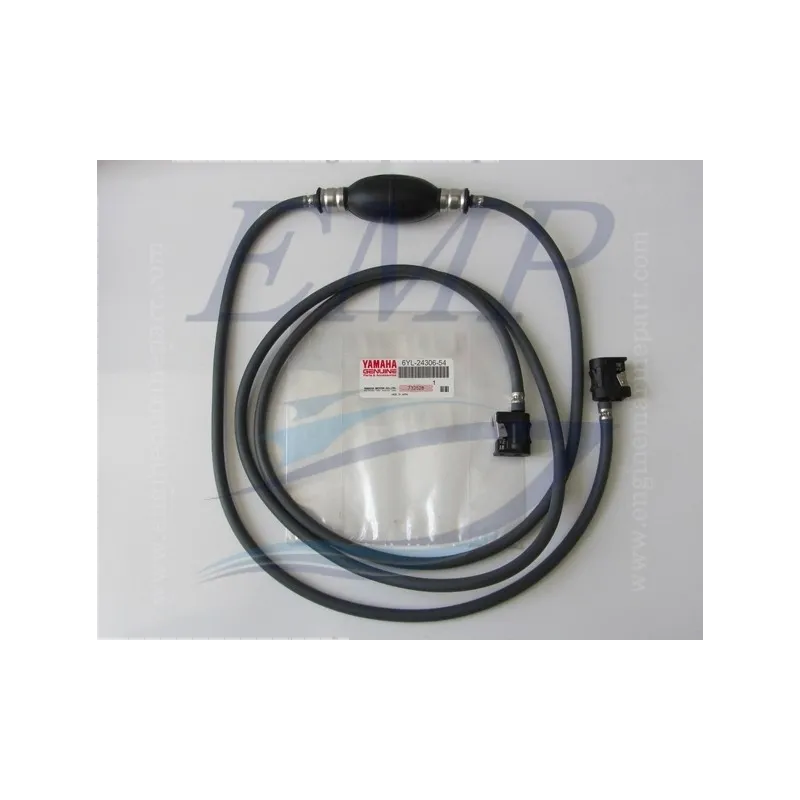 Tubo carburante completo  dia 7 mm al silicone  Yamaha / Selva  6YL-24306-53, 54