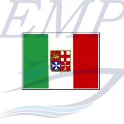 Bandiera italiana adesiva 150 x 220  in PVC lucido per imbarcazioni