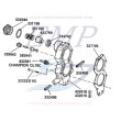 Tenuta termostato Johnson, Evinrude 0334742