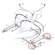Boccola pistone trim Alpha One II gen  Mercruiser 815950, 8159501
