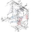 Boccola pistone trim Alpha One II gen  Mercruiser 815950, 8159501