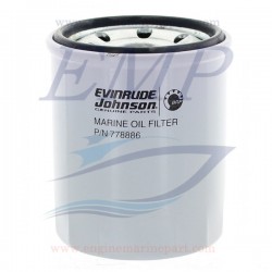 Filtro olio Johnson, Evinrude 5033539, 0778886