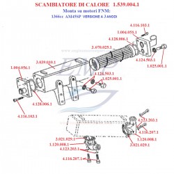 Tappo scambiatore di calore 1366 cc FNM 1.004.055.1