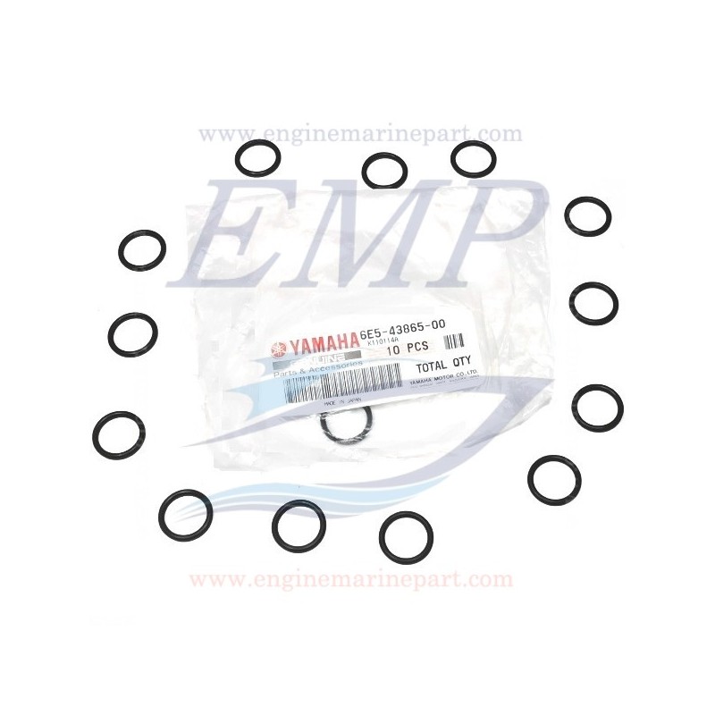 O-ring pistone power trim Yamaha 6E5-43865-00, 6E5-43865-09