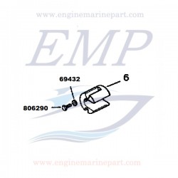 Rondella perno anodo pistone Trim Mercruiser 69432