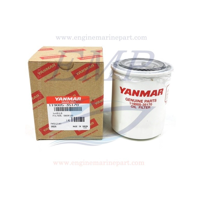 Filtro olio Yanmar 119005-35151, 119005-35170