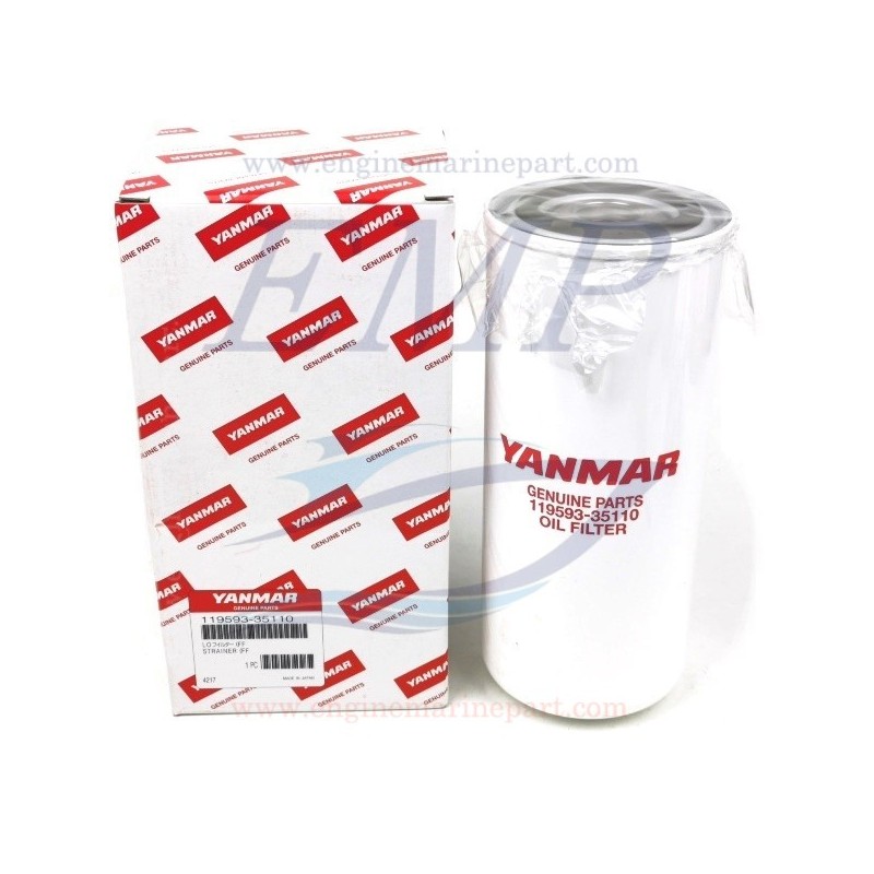 Filtro olio Yanmar 119593-35100, 119593-35110