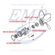 Cuscinetto mozzo elica Honda 96100-60050
