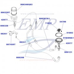 Tubo olio Mercruiser 860207A1