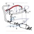 Tubo olio inveritore Borg Warner Volvo Penta 829260