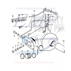 Raccordo turbina Volvo Penta 843273