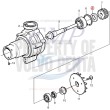 Spessore pompa acqua Volvo Penta 1543906