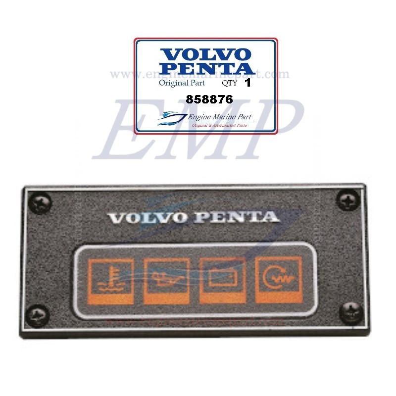 Pannello spie Volvo Penta 846787, 858876