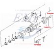 Riduzione elica Volvo per Sail Drive piede Selva 7040260