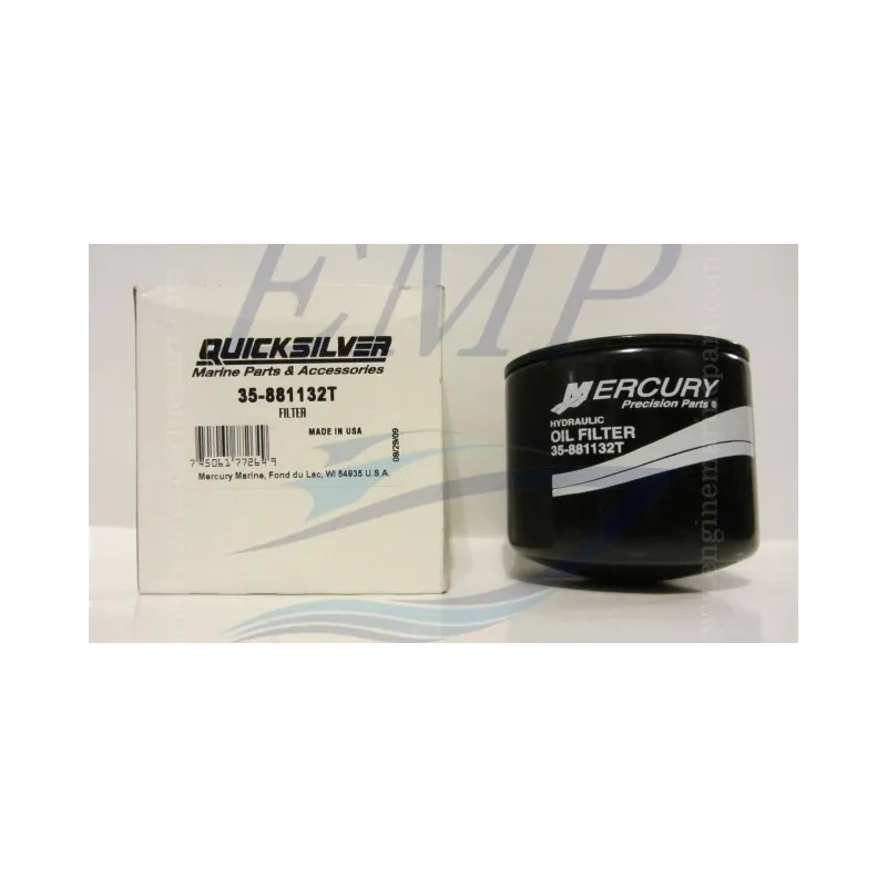 Filtro olio Mercruiser 881132T, 8M0138697