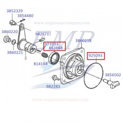 Kit riparazione leva cambio Volvo Penta