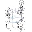 Motorino trim Mercruiser EMP 17649A1, 17649A02