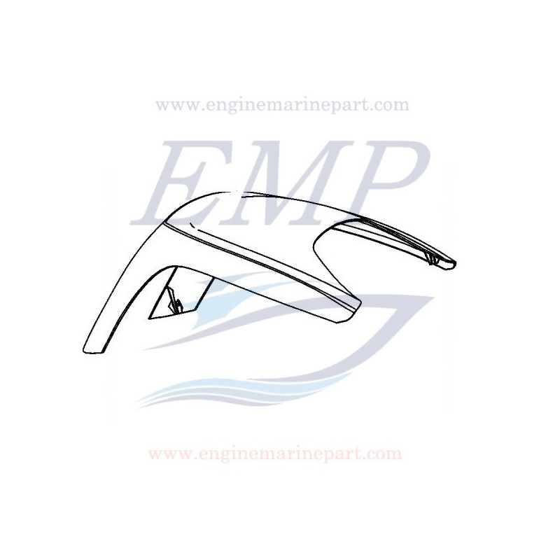 Presa aria calandra Verado 4 cilindri Mariner 895845T01