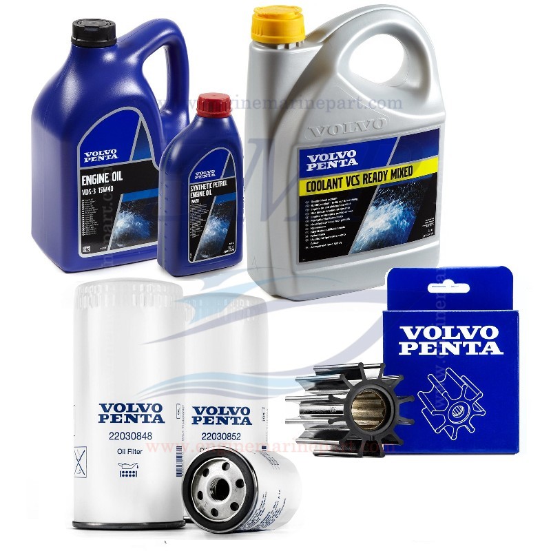 kit tagliando 5.0GXI-BF, 5.0GXI-CF, 5.0GXI-DF, 5.0GXI-EF dal 2001 al 2003 Volvo Penta