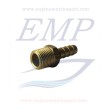 Portagomma in alluminio da 3/8 NPT diam. 10 mm