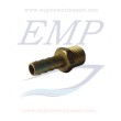 Portagomma in alluminio da 3/8 NPT diam. 10 mm