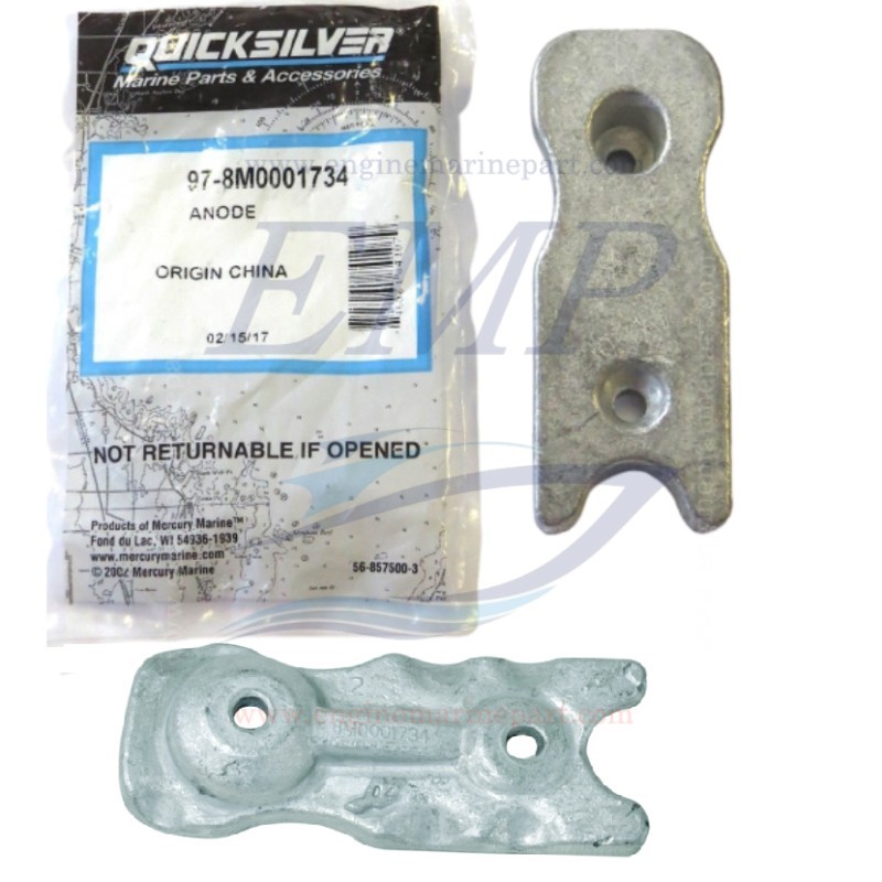 Anodo Trim Verado Mercury 8M0001734